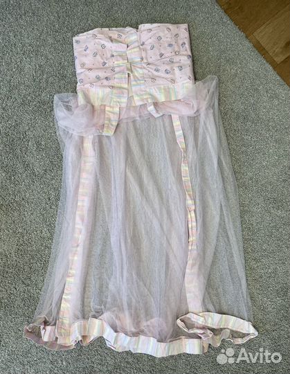 Полный комплект на детскую кроватку для девочки