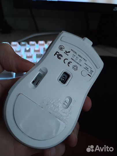 Беспроводная игровая мышь Delux m800 pro PAW3370