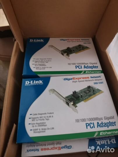 Новый сетевой адаптер D-link DGE-530T до 2 Гбит/с