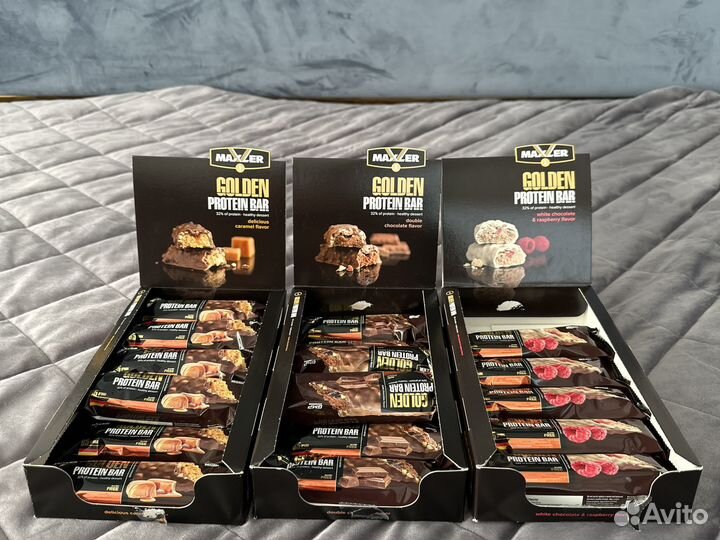 Протеиновые батончики maxler