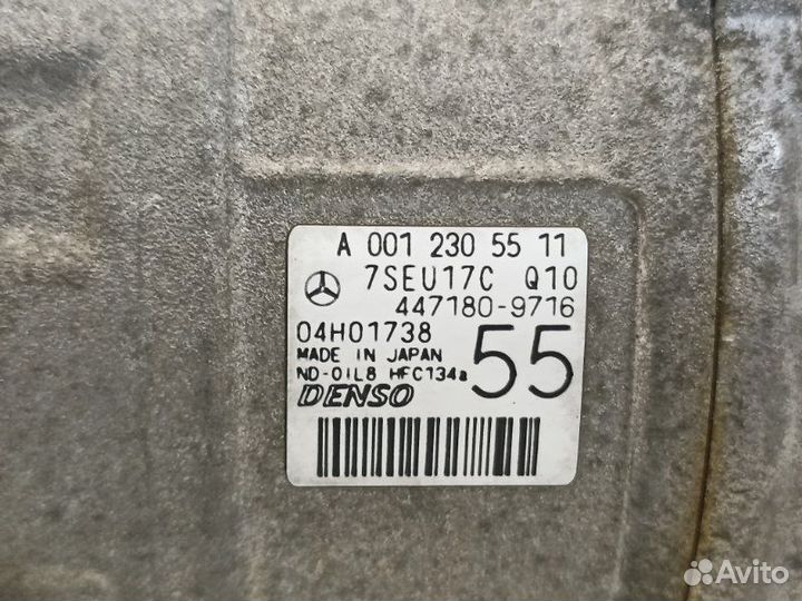Компрессор кондиционера Mercedes-Benz C-Class W203