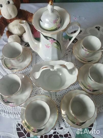 Сервиз кофейный, новый