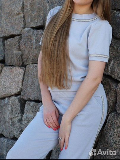 Костюм трикотажный летний