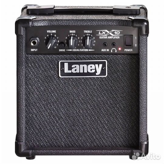 Гитарный комбо 10 Вт, цвет черный Laney LX10