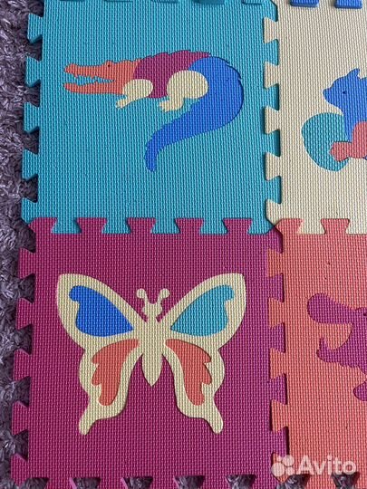 Детский коврик пазл