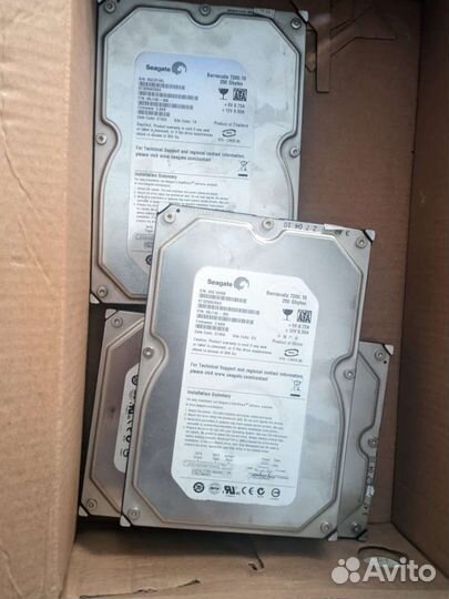 Жёсткие диски 3.5 250гб 3 шт