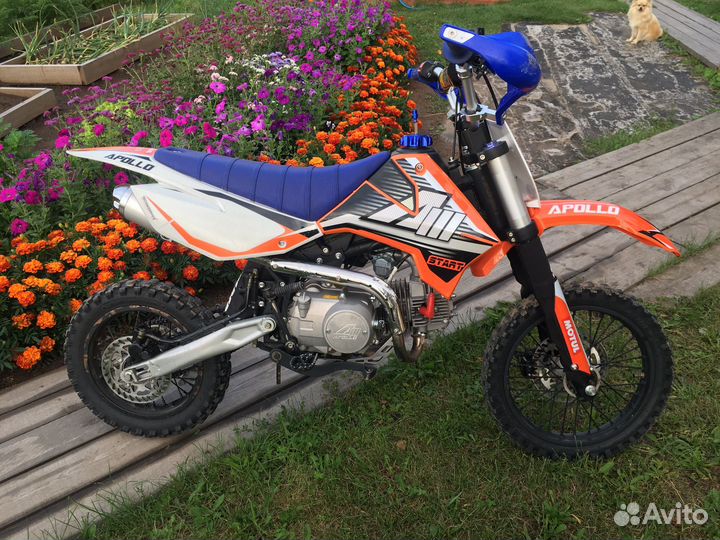 Питбайк apollo rfz 125