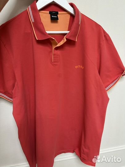Мужское поло hugo boss