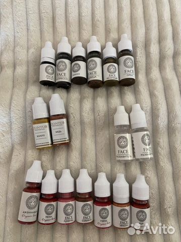 Материалы для татуажа губ/брови перманент