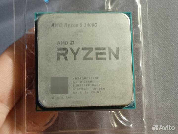 Процессор amd ryzen 5 3400g