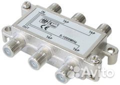 Ответвитель тв FA 4-12 4 отвода 12 дБ