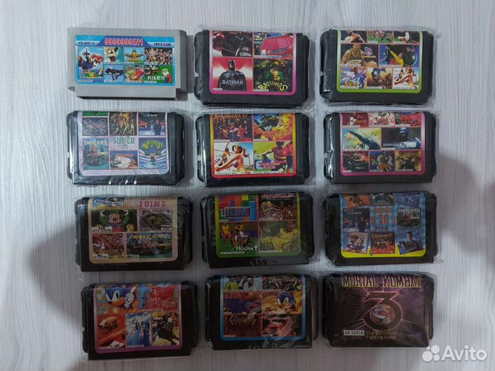 Картриджи для sega и dendy