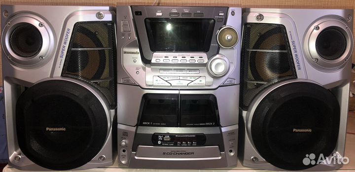 Музыкальный центр panasonic sa ak 52