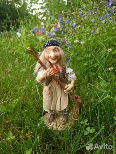 Кукла ручной работы из полимерной глины