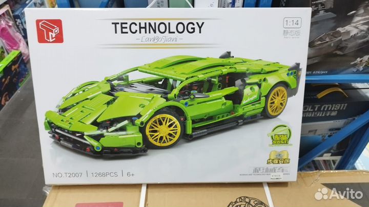 Продам аналог Lego Technology 1268 деталей
