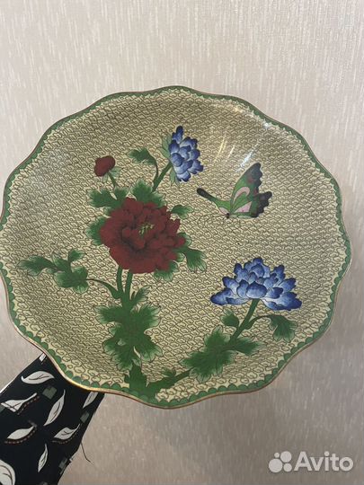 Ваза эмаль клуазоне