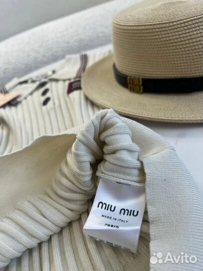 Поло женский miu miu