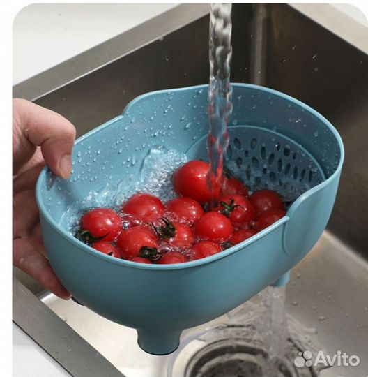 Дуршлаг на ножках новый