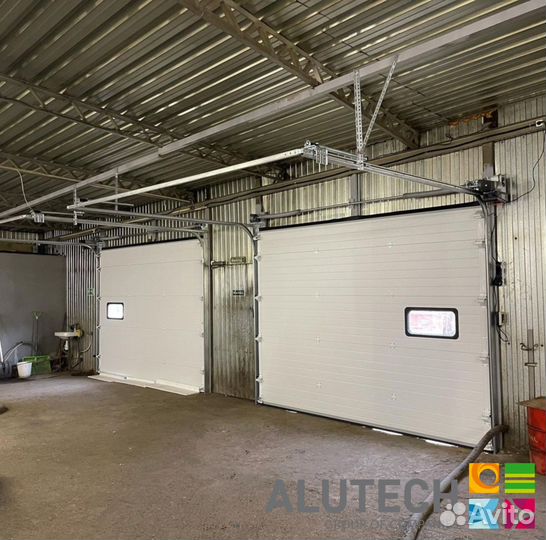 Гаражные ворота alutech