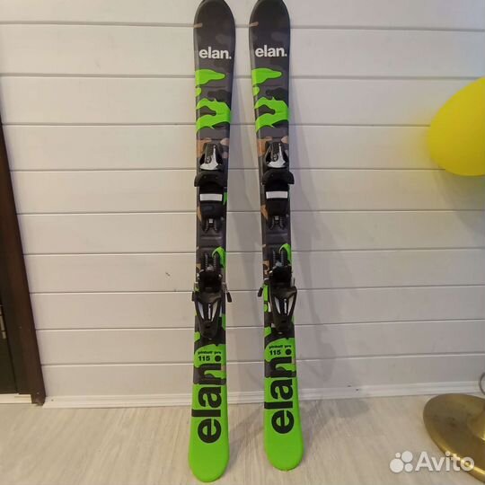 Горные лыжи 115 elan twin tip