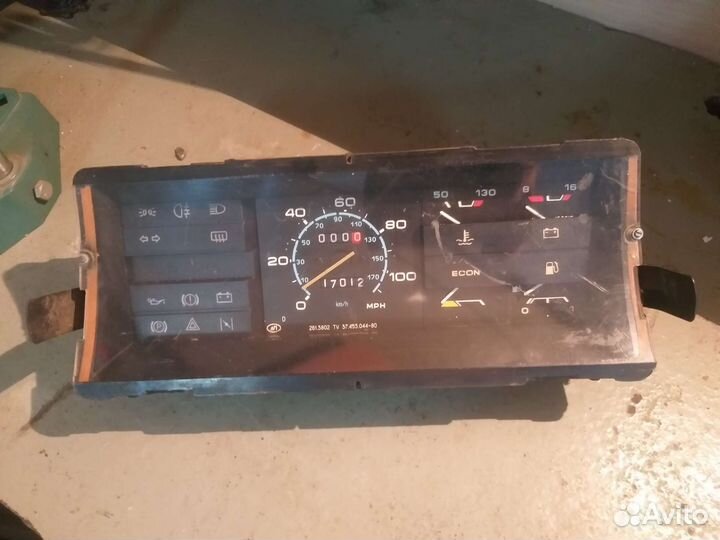 Экспортный щиток на ваз