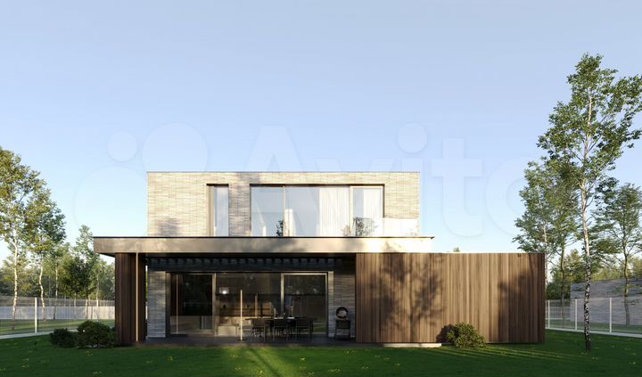 Коттедж 270,2 м² на участке 13,3 сот.