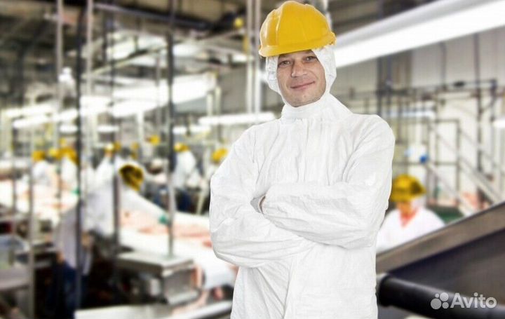 Работа разнорабочим на мясокомбинате(Вахта)