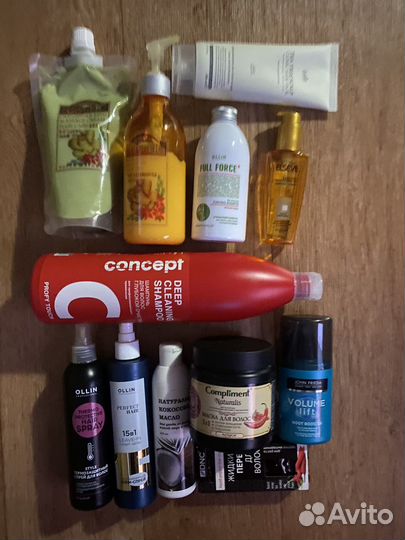 Косметика пакетом для волос