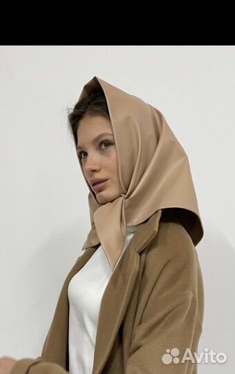 Кожаная косынка