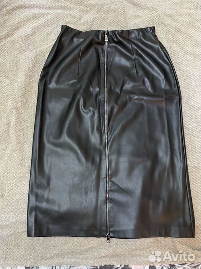 Кожаная юбка
