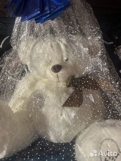 Плюшевый медведь новый