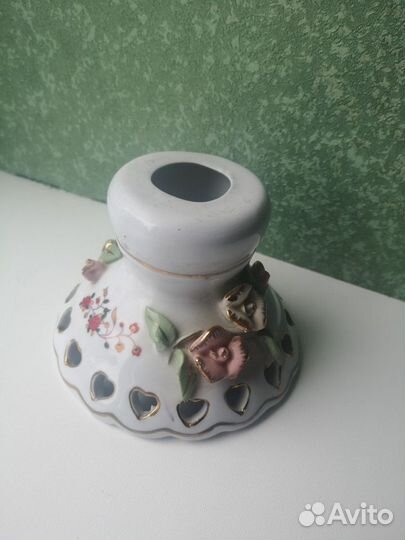 Мини вазочка-подсвечник