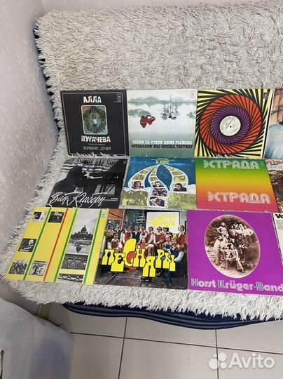 Виниловые пластинки СССР