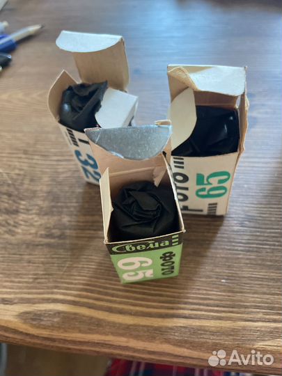 Фотопленки СССР свема65, фото65, фото32