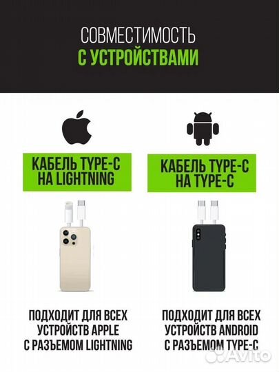 Блок питания apple iPhone 20w USB type-C