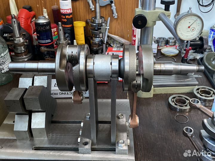 Коленвал снегоход Yamaha Viking 540