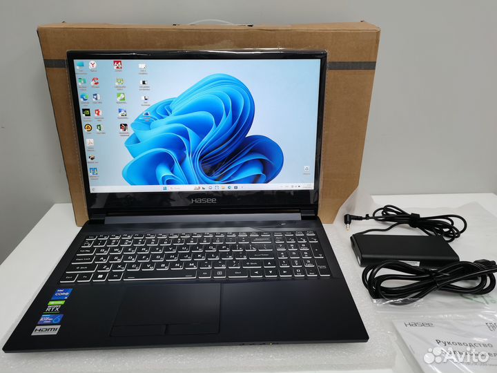 Игровой ноутбук, Intel Core i5 11260H, RTX 3050