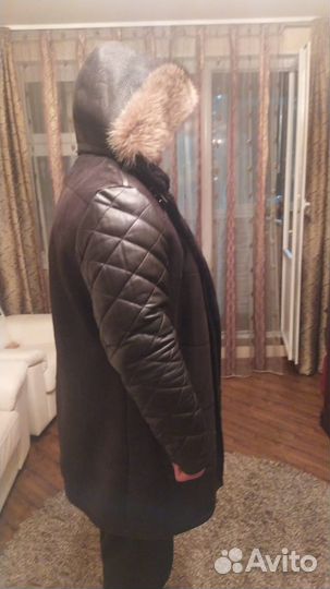 Дубленка мужская 56 размер новая