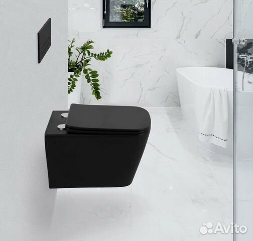 Инсталляция Grohe с унитазом и гигиеническим душем