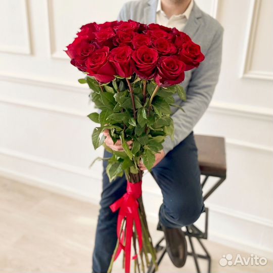 Метровые розы 101 51 31 роза