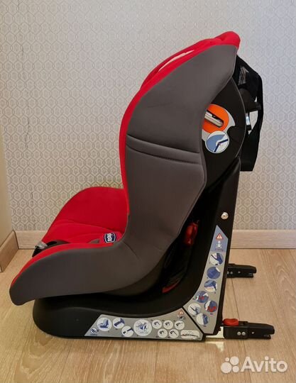 Детское автокресло 9-18 кг chicco artsana изофикс