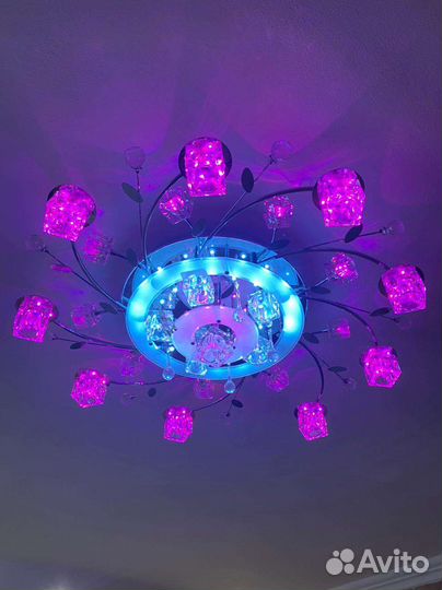 Люстра с пультом