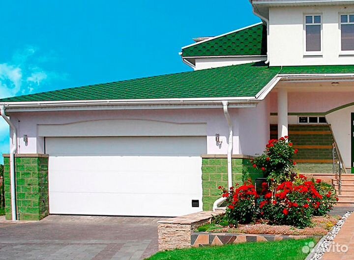 Гаражные секционные ворота