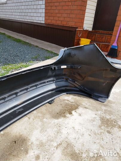 Бампер задний на кио Рио 3