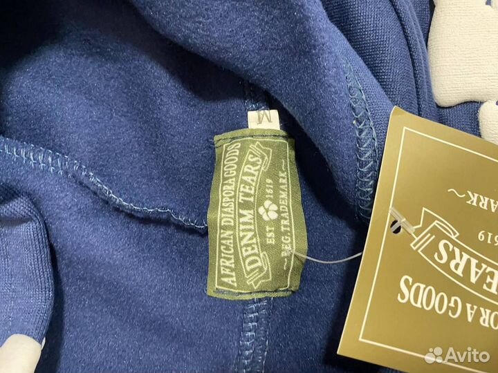 Худи Denim Tears синее