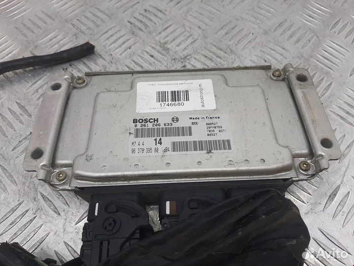 Блок управления двигателем Citroen Picasso