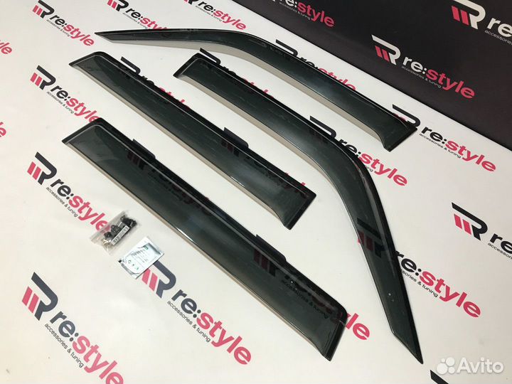 Ветровики Nissan Patrol 61 97-07 Kanglong Y2760