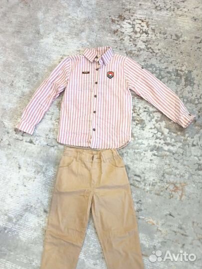Костюм рубашка и брюки для мальчика
