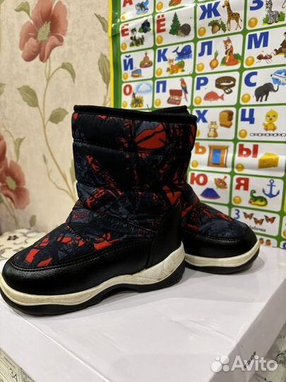 Зимние дутики детские