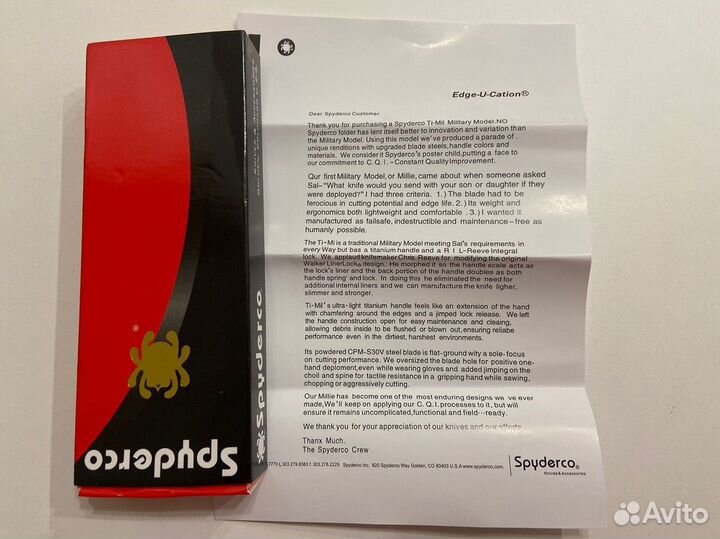 Нож складной Spyderco Delica 4